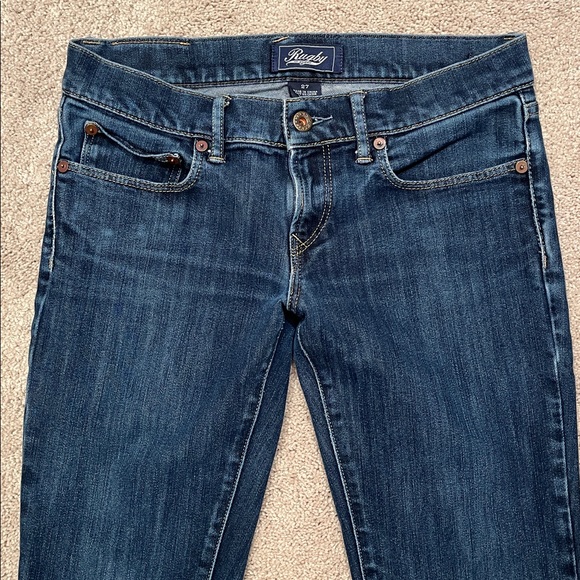Rugby Ralph Lauren Classic Blue Women's Jeans Bootcut Straight Like New 27 - Picture 7 of 10